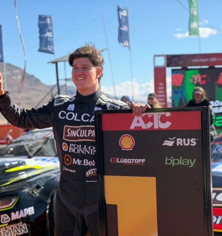 El mejor debut: en una complicada clasificación, Moscardini marcó la pole