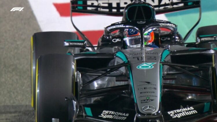 Mercedes lideró el segundo día de entrenamientos en Bahréin: Colapinto fue sexto con Alpine