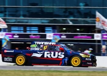 Santiago Biagi con el RUS Med Team, se impuso en la final de TC Pista Pick