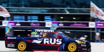 Santiago Biagi con el RUS Med Team, se impuso en la final de TC Pista Pick