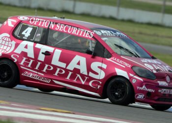 Lucas Garro marcó la referencia de los entrenamientos de la Clase Dos