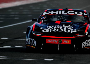 Bautista Damiani comenzó adelante los entrenamientos del TC Pista