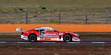Gianini dominó el primer ensayo en El Calafate: al piloto de Ford lo siguieron Vázquez y Landa