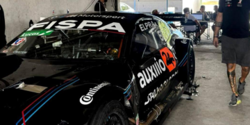 Santero probó el BMW en La Plata: el campeón del 2024 puso en marcha al nuevo modelo del TC