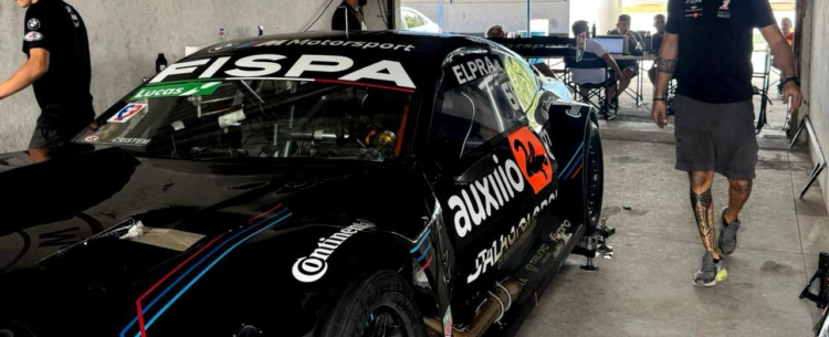 Santero probó el BMW en La Plata: el campeón del 2024 puso en marcha al nuevo modelo del TC