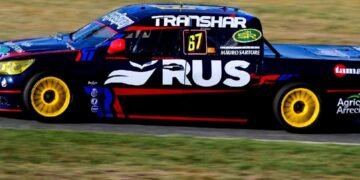 Biagi, en la primera del sábado: el de Merlo fue el más rápido en el primer entrenamiento oficial