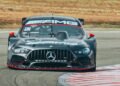 Pruebas aerodinámicas de Mercedes Benz con Otto Fritzler en La Plata