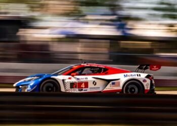 Gran presente internacional: tras doce horas de carrera, Nicolás Varrone se subió al podio en Sebring