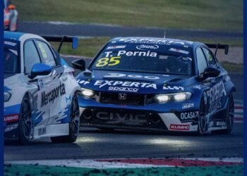 Experiencia internacional: Tiago Pernía debutó en el TCR Europe sumando puntos para el campeonato