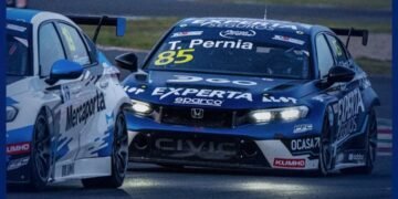 Experiencia internacional: Tiago Pernía debutó en el TCR Europe sumando puntos para el campeonato