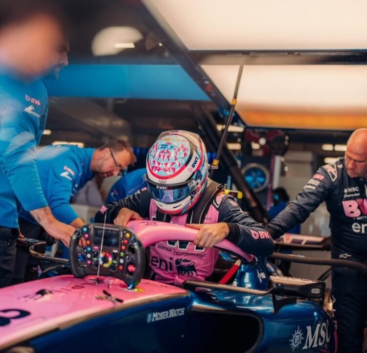 Colapinto, antes del parate de un mes: días y horarios para la actividad del GP de Japón