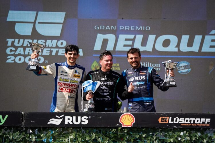 Finde perfecto: Bernardo Llaver volvió a ganar y se fue de Neuquén como líder del campeonato