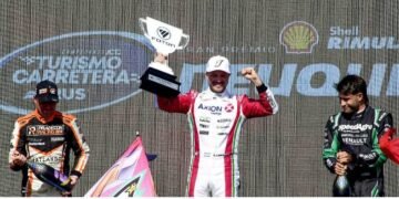 Tras un mal arranque de temporada, Agustín Canapino volvió al triunfo