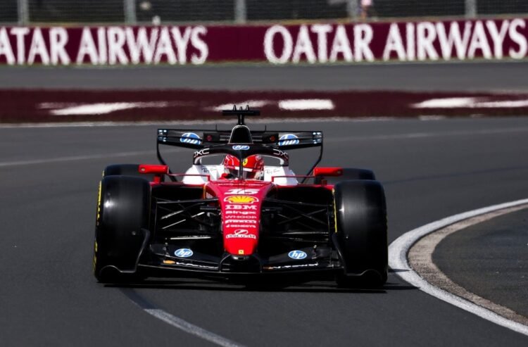 Leclerc lideró el primer entrenamiento en Australia: Colapinto fue 16