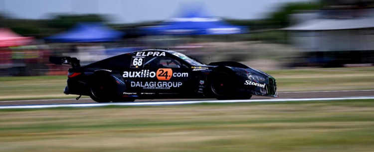 Santero, Craparo y Di Palma ganaron las series: El BMW de Santero y el Ford de Craparo largan adelante, los escoltan Di Palma y Lambiris