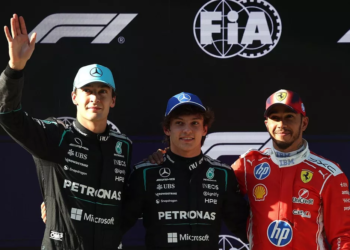 Antonelli logró una histórica pole en China: Franco Colapinto largará 12°