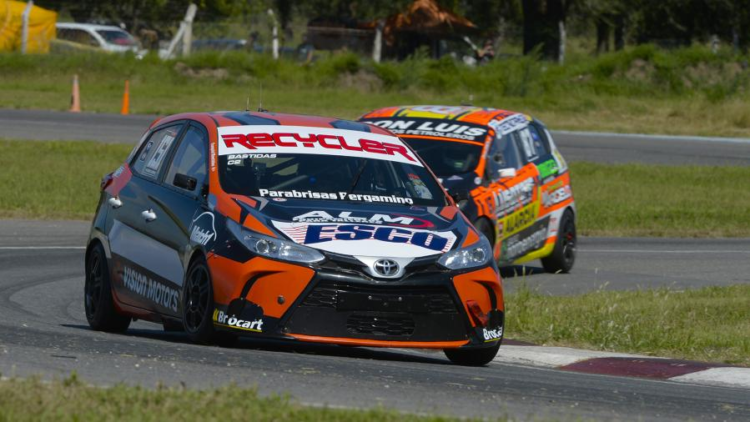 Ezequiel Bastidas marcó el mejor tiempo en la tanda general de entrenamientos que el TN Clase 2 disputó en Cabalén