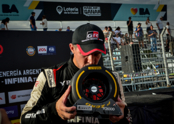 Dueño de la ciudad: Matías Rossi logró la pole en el callejero de Buenos Aires