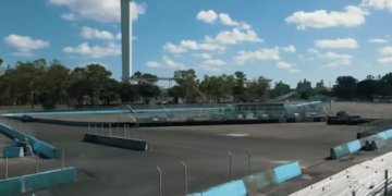 Más pilotos recorrieron el circuito callejero de Buenos Aires