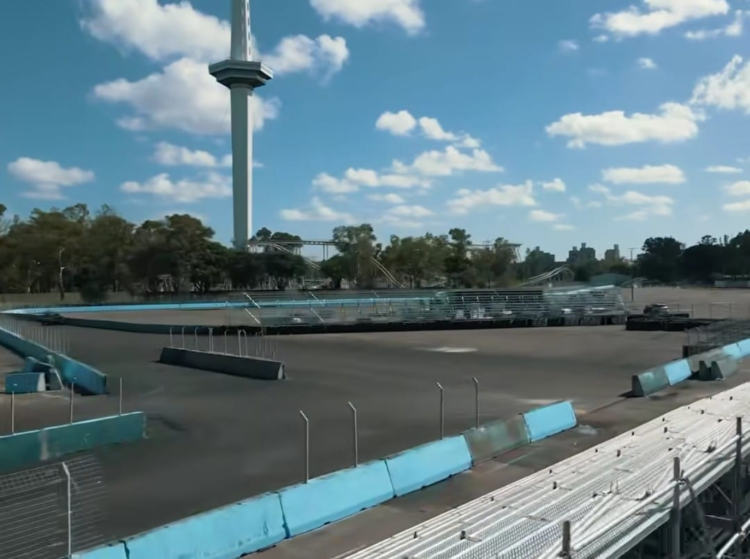 Más pilotos recorrieron el circuito callejero de Buenos Aires