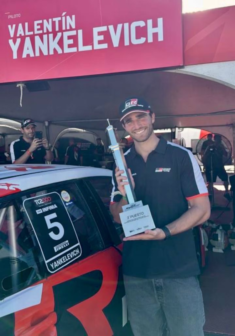Valentín Yankelevich y un debut prometedor en el TC2000: “Fue el mejor fin de semana que tuve en mi carrera deportiva”