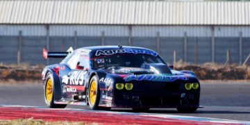 Felipe Bernasconi con Toyota Camry y Santiago Biagi con Dodge Challenger, fueron los ganadores de las series del TC Pista