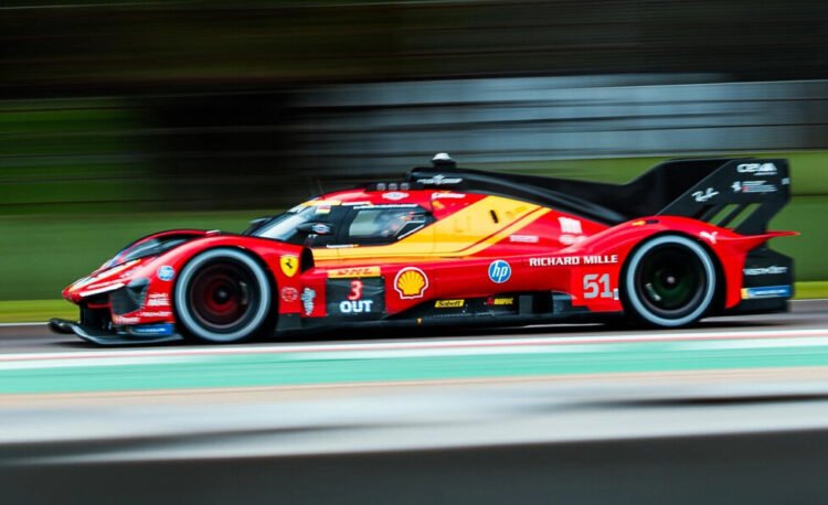 WEC, pruebas de pretemporada: Ferrari registró el mejor tiempo en la primera tanda en Imola donde también participó ‘Pechito’ López