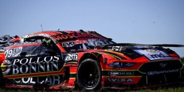 Con vuelco incluido, Moscardini ganó el primer entrenamiento