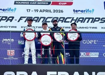Sueño cumplido para Leonel Pernía: fue segundo en la final del TCR Europe en Spa-Francorchamps