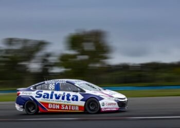 Rosario: Canapino y Pernía, los más rápidos en los entrenamientos de la Clase 3