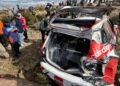 Rally Sudamericano: el despiste y vuelco de un auto en una etapa causó la muerte de un espectador y suspendieron la carrera