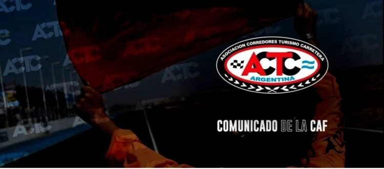 Designaciones, sanciones y autorizaciones en un nuevo comunicado de la CAF de la ACTC