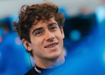 Franco Colapinto realizó un test con Alpine en Silverstone