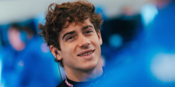 Franco Colapinto realizó un test con Alpine en Silverstone