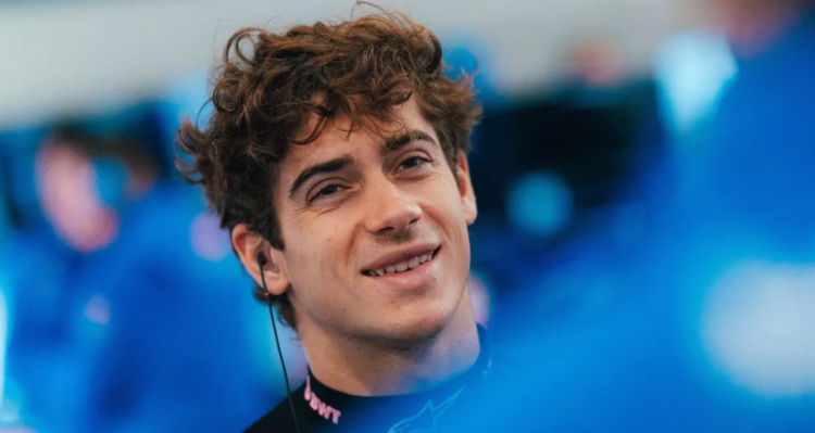 Franco Colapinto realizó un test con Alpine en Silverstone