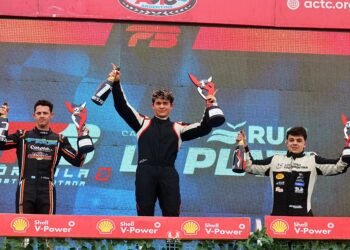 Tiago Chiriotti se quedó con el triunfo en la primera final de la Fórmula 3 Metropolitana