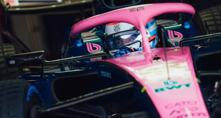 Franco Colapinto realizó un test con Alpine en Silverstone