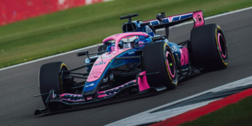 Franco Colapinto realizó un test con Alpine en Silverstone