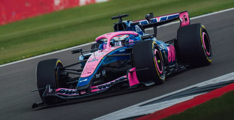 Franco Colapinto realizó un test con Alpine en Silverstone