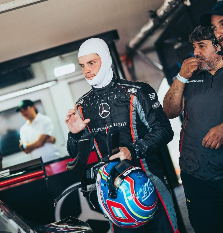 Fritzler analizó el funcionamiento de su Mercedes: está octavo en el campeonato