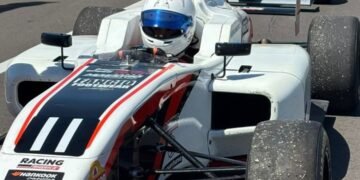 F4 en Road America: otro podio y récord de vuelta para Lázaro Bainotti en Wisconsin