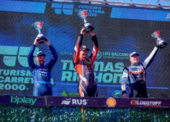 Facundo Ardusso pegó fuerte en Termas y volvió a la cima del campeonato