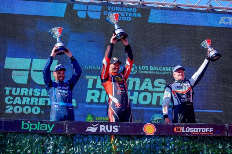 Facundo Ardusso pegó fuerte en Termas y volvió a la cima del campeonato