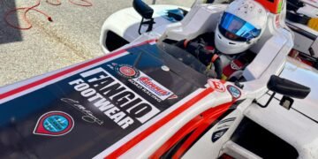 F4 Ligier: Bainotti fue quinto en la primera tanda de entrenamientos