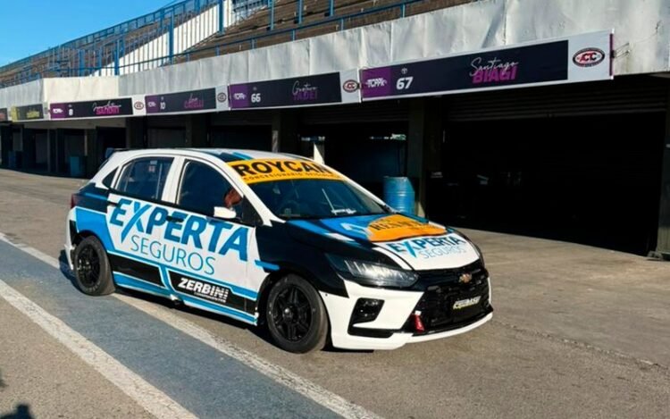 Matías Canapino llega con nuevo auto a San Jorge: “Tuvimos un buen primer contacto con el Onix”