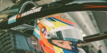 F2: en un accidentado entrenamiento, Varrone fue 14°