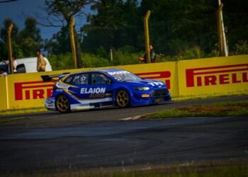 En su regreso, Franco Vivian marcó el ritmo con la Chevrolet Tracker
