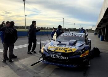 Urcera probó en La Plata junto al Maquin Parts Racing: “Queremos estar diez puntos”
