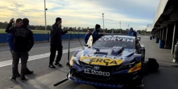Urcera probó en La Plata junto al Maquin Parts Racing: “Queremos estar diez puntos”