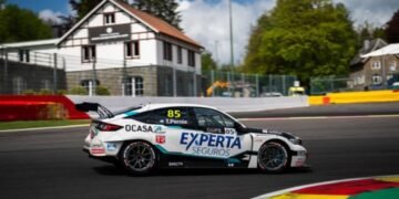 TCR Europe: histórico podio de Tiago Pernía, fue tercero en Spa